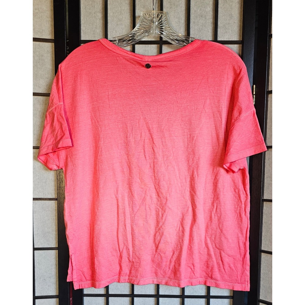 CALIA By Carrie Underwood Lounge Boxy Top‎ Small Rouge Red Soft Athleisure - Picture 8 of 8